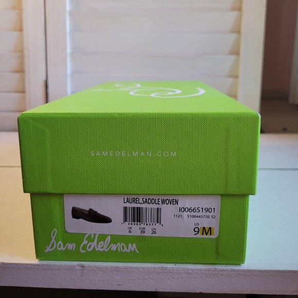 $108 NWT (9) Sam Edelman Woven Leather Loafer - Picture 4 of 8